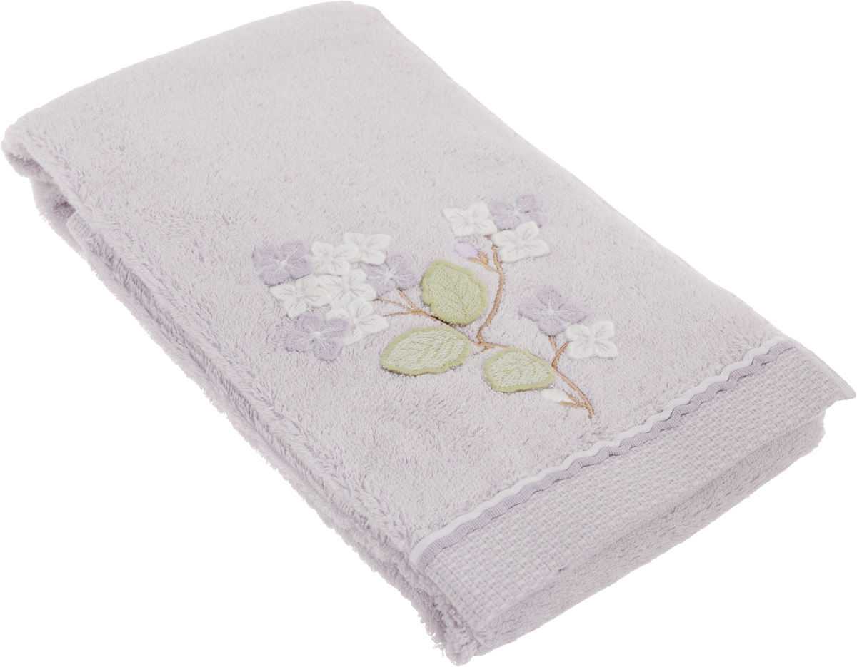 Полотенце махровое TAC Bloom, с вышивкой, цвет: сиреневый, 50 x 90 см1012-84508 Полотенце махровое TAC Bloom, с вышивкой, цвет: сиреневый, 50 x 90 см1012-84508Махровое полотенце TAC Bloom выполнено из натуральной махровой ткани (100% хлопок) и украшено вышивкой. Изделие отлично впитывает влагу, быстро сохнет, сохраняет яркость цвета и не теряет форму даже после многократных стирок. Полотенце очень практично и неприхотливо в уходе. Такое полотенце прекрасно дополнит интерьер ванной комнаты. Рекомендации по уходу: - режим стирки при 40°C, - допускается деликатная сухая химчистка, - отбеливание запрещено, - глажка при температуре подошвы утюга до 200°С, - рекомендуется щадящий барабанный отжим. Размер полотенца: 50 x 90 см.