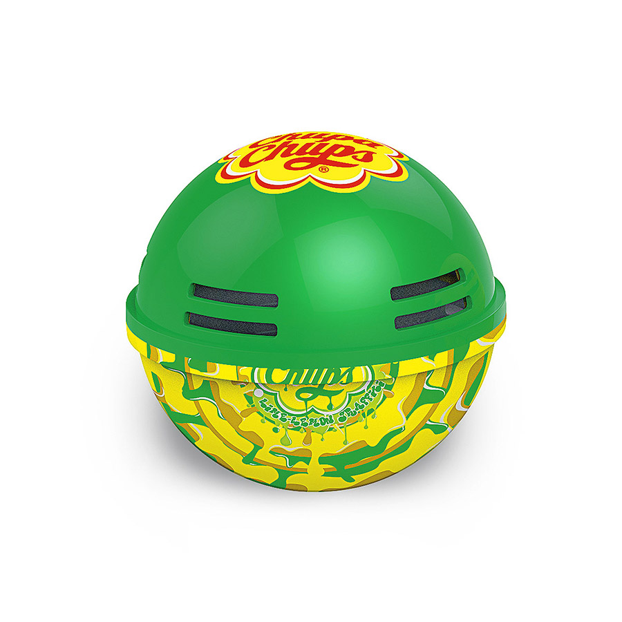 Ароматизатор воздуха Chupa Chups Лайм-лимон, на панель приборов, гелевый, 100 млCHP602 Ароматизатор воздуха Chupa Chups Лайм-лимон, на панель приборов, гелевый, 100 млCHP602Круглый гелевый ароматизатор на панель приборов в виде огромного леденца Chupa Chups с ароматом лимона и лайма. Обеспечивает приятный запах до 45 дней. Легко размещается в салоне автомобиля, а оригинальный необычный дизайн ароматизатора еще и украшает салон.