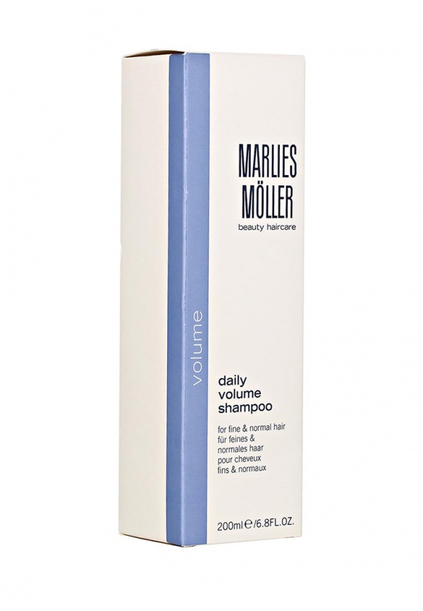 Marlies Moller Шампунь Volume для придания объема волосам, 200 мл23MMs Marlies Moller Шампунь Volume для придания объема волосам, 200 мл23MMsТщательно, но деликатно очищает волосы. Мягкий шампунь без силиконов позволяет частое применение. Придает волосам фантастический объем. Смывает частицы, которые утяжеляют волосы и уменьшают объем прически. В составе инновационные биополимеры, которые поддерживают объем, обеспечивая эффект отталкивания (волосы не склеиваются, отталкиваются друг от друга, словно два магнита). После очищения волосы легко расчесываются. Премиальный уход с профессиональным эффектом. Высокая концентрация активных компонентов. В зависимости от длины волос возьмите небольшое количество шампуня (размером с 1-2 лесных ореха) и вспеньте его в ладонях. Легкими круговыми массажными движениями нанесите шампунь, расположив одну руку спереди, другую - на затылке. Повторите массажные движения столько раз, сколько Вам нравится. Тщательно ополосните голову.