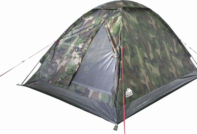 Палатка трехместная Trek Planet Fisherman 3, цвет: камуфляж800802 Палатка трехместная Trek Planet Fisherman 3, цвет: камуфляж800802Однослойная трехместная палатка Trek Planet Fisherman 3 станет необходимым атрибутом похода, рыбалки или охоты. Благодаря камуфляжной расцветке, не привлекает лишнего внимания на природе.ОСОБЕННОСТИ МОДЕЛИ:- Простая и быстрая установка,- Тент палатки из полиэстера, с пропиткой PU водостойкостью 1000 мм, надежно защитит от дождя и ветра,- Все швы проклеены,- Каркас выполнен из прочного стеклопластика,- Дно изготовлено из прочного армированного полиэтилена, - Москитная сетка на входе в палатку в полный размер двери,- Вентиляционное окно сверху палатки не дает скапливаться конденсату на стенках палатки,- Внутренние карманы для мелочей,- Возможность подвески фонаря в палатке.- Для удобства транспортировки и хранения предусмотрен чехол с двумя ручками, закрывающийся на застежку-молнию. Характеристики:Цвет: камуфляжРазмер: 195 см х 205 см х 120 см.Материал внешнего тента: 100% полиэстер, пропитка PU.Водостойкость: 1000 мм.Материал пола: 100% полиэтилен.Материл дуги: стекловолокно 7,9 мм.Размер (в сложенном виде, в чехле): 63 см х 12 см х 12 см.