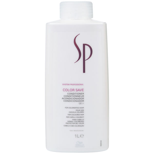 Wella SP Кондиционер для окрашенных волос Color Save Conditioner, 1000 мл12530 Wella SP Кондиционер для окрашенных волос Color Save Conditioner, 1000 мл12530Кондиционер для окрашенных волос Wella SP Color Save Conditioner обеспечивает ежедневный уход за окрашенными волосами, длительный блеск и защиту от выцветания. В основе данного средства - эффективная формула 3D «Защита Цвета», созданная по особой технологии, которая постоянно и качественно защищает цвет волос, насыщая их интенсивным блеском.