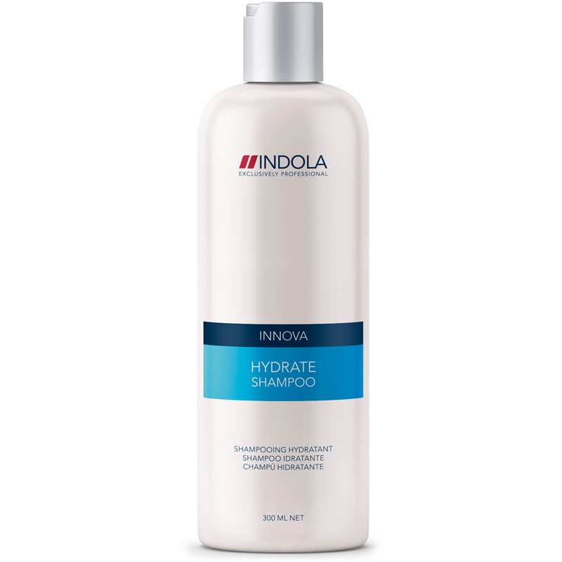 Indola Увлажняющий шампунь Hydrate Shampoo 300 млMP59.3D Indola Увлажняющий шампунь Hydrate Shampoo 300 млMP59.3DIndola Увлажняющий шампунь. Мягко очищает, увлажняет и разглаживает волосы, делая их эластичными и блестящими. Содержит экстракт бамбукового молочка, масло сладкого миндаля и провитамин В5. Сохраняет естественную влагу в составе волос и дополнительно увлажняет. Подходит для вьющихся волос. Рекомендуется использовать в комплексе с кондиционером Indola Hydrate.