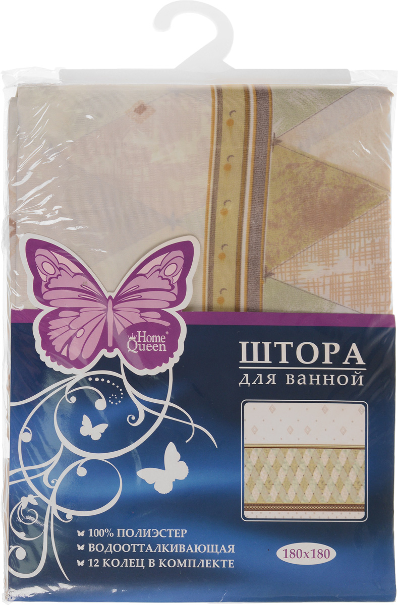 Штора для ванной Fresh Code Ромбы, цвет: бежевый, коричневый, 180 х 180 смUP210DF Штора для ванной Fresh Code Ромбы, цвет: бежевый, коричневый, 180 х 180 смUP210DFШтора для душа Fresh Code Ромбы из 100% плотного полиэстера с водоотталкивающей поверхностью идеально защищает ванную комнату от брызг.Прочные отверстия для колец позволяют надежно закрепить штору на штанге, а гибкий металлический утяжелитель в нижней кромке поддерживает ее в расправленной форме.Штору можно легко почистить мягкой губкой с мылом или постирать ее с мягким моющим средством в деликатном режиме.В комплекте 12 прочных пластиковых колец для крепления шторы.