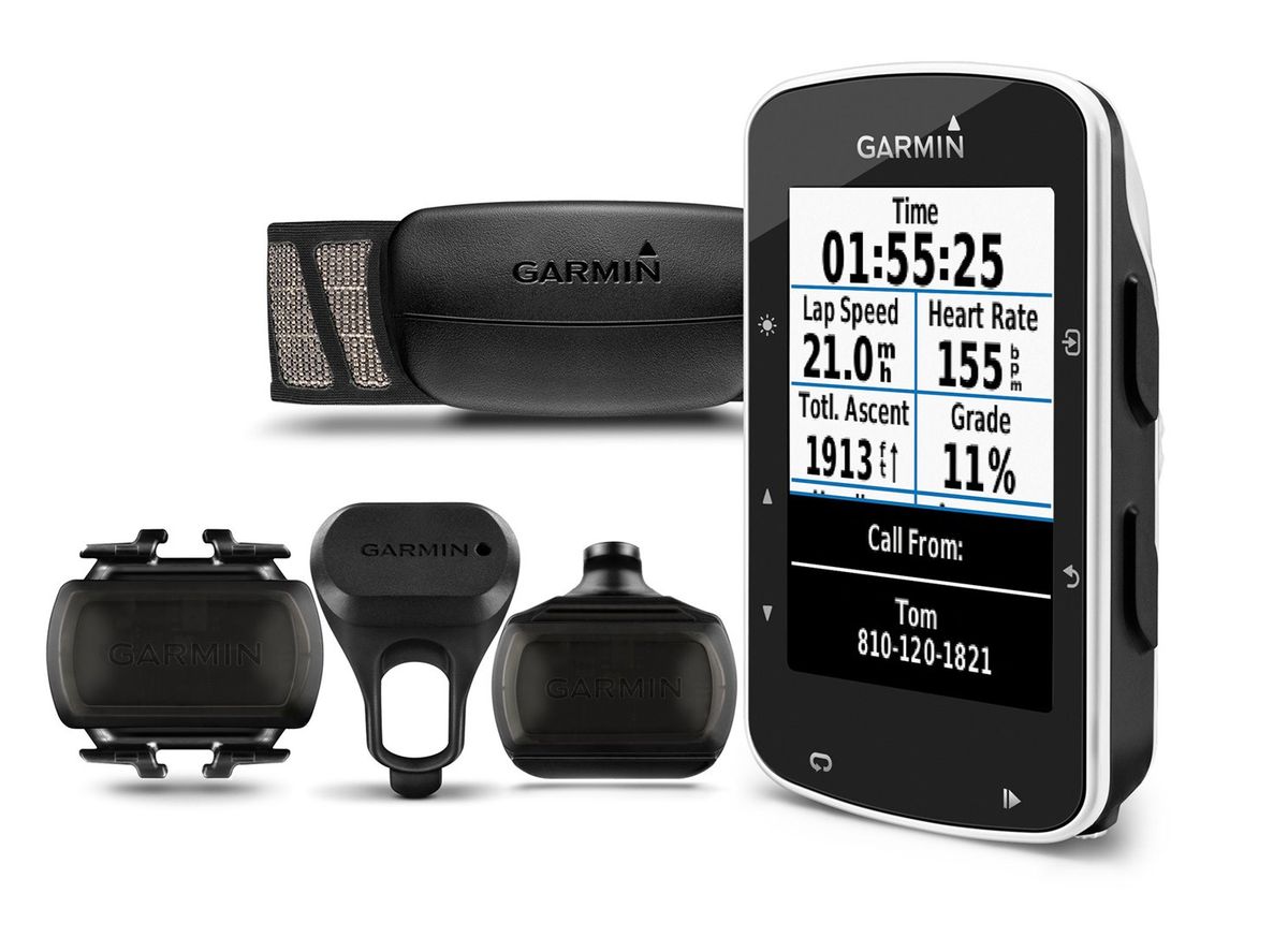 Велокомпьютер Garmin Edge 520 HRM+CAD. 010-01369-006056 Велокомпьютер Garmin Edge 520 HRM+CAD. 010-01369-006056Edge 520 – велокомпьютер с GPS-приемником, который отлично подходит для любителей соревнований и включает все необходимые функции. -Задания с сегментами Strava в режиме реального времени-Выдает значения VO2 max для велоспорта и время восстановления при использовании с измерителем мощности и пульсометром-Сопряжение с совместимыми тренажерами ANT+® в закрытых помещениях для отображения данных и управления-Отслеживает функциональную пороговую мощность (FTP), ватты/кг и данные велосипедной динамики при использовании с измерителем мощности Vector или Vector 2-Подключаемые функции?: автоматическая загрузка данных, «живое слежение», оповещения от смартфона, прием/ передача дистанций, публикации в социальных сетях, прогнозы погоды-цветной сенсорный дисплей-разрешение 200x265 пикс.-количество путевых точек - 200-ПО: Garmin-водонепроницаемый корпус-питание от аккумулятора-работа от прикуривателя-совместимость с велосипедным радаром и фарами Varia, совместимость с пульсом дистанционного управления Edge, LiveTrack (живое слежение), расширенный анализ параметров эффективности и мощности, включая “Time in Zone” (время в зоне), отслеживание данных FTP, оценочные данные VO2 для велосипедистов, время восстановления и данные велосипедной динамики, профиль велотренажера для отображения данных и управления совместимым тренажером Turbo, совместимость с сегментами на устройстве для динамичных и увлекательных соревнований, подключаемые функции при использовании смартфона, совместимость с приложениями Garmin Connect и Garmin Connect Mobile, совместимость с экшн-камерами VIRB, Интеграция с электронной системой переключения передач Shimano Di2, метеорологические предупреждения, оповещения от смартфона