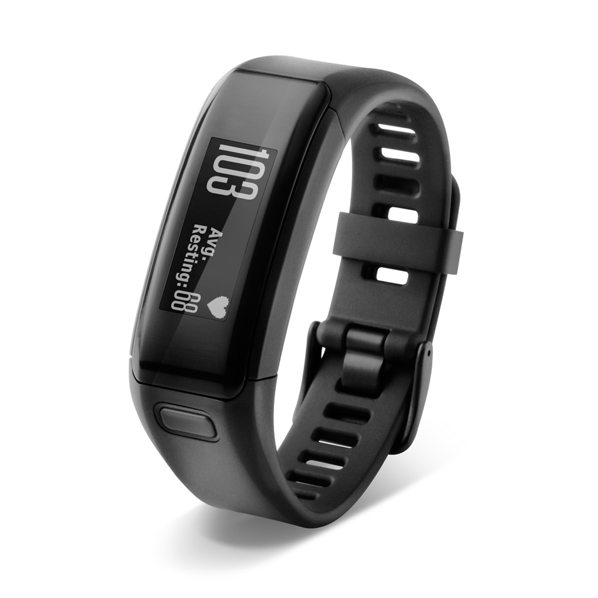 Фитнес-браслет Garmin Vivosmart HR, цвет: черный. 010-01955-15010-01955-15 Фитнес-браслет Garmin Vivosmart HR, цвет: черный. 010-01955-15010-01955-15Трекер активностис пульсометром Elevate на запястье измеряет вашу частоту пульса 24 часа в сутки и 7 дней в неделю Мониторинг: Физической активности;Калорий;Сна Датчики: Сердечного ритма;Пульсометр;Шагомер;Счетчик калорий;Акселерометр Особенности: Влагозащищенный;Оповещения со смартфона;Часы;Водонепроницаемый; Совместимое ОС: GARMIN Материал корпуса: Пластик Материал ремешка/браслета: Пластик Длина ремешка: 18-22 см Время работы: до 5 дней Интерфейс: Bluetooth Метод зарядки: microUSB 2.0 Вид аккумулятора: Li-ion Емкость аккумулятора: 300 mA