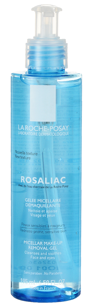 La Roche-Posay Очищающий мицеллярный гель для лица Rosaliac 195 мл17166822 La Roche-Posay Очищающий мицеллярный гель для лица Rosaliac 195 мл17166822Мягкий ультраосвежающий гель разработан специально для бережного очищения кожи, склонной к покраснениям. Придает коже гладкость и чувство комфорта. Содержит термальную воду La Roche-Posay, богатую селеном и обладающую увлажняющими и успокаивающими свойствами.