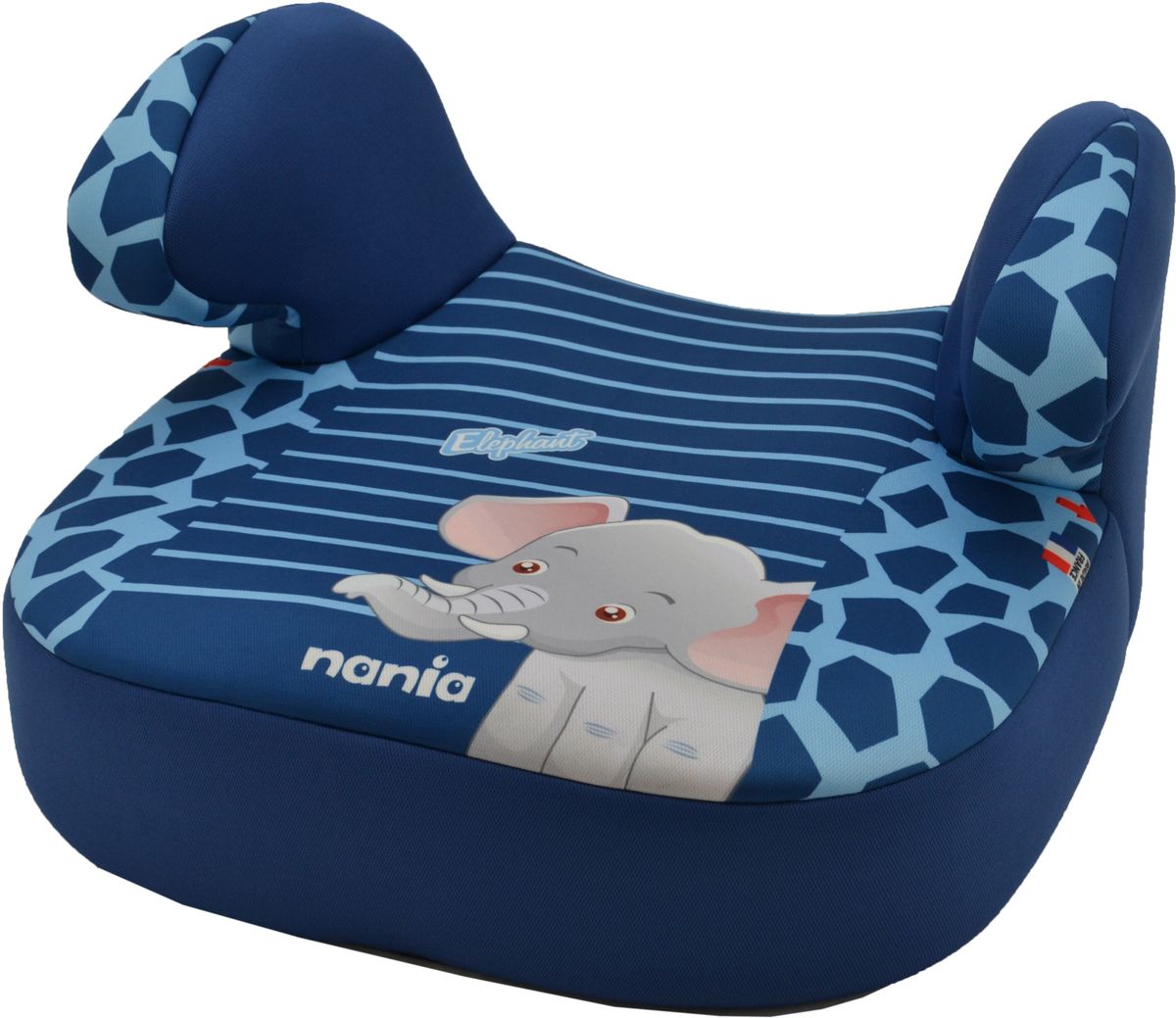 Nania Автокресло Dream Elephant от 15 до 36 кг243134 Nania Автокресло Dream Elephant от 15 до 36 кг243134Автокресло Nania Dream Elephant группы 2-3 предназначено для детей весом от 15 до 36 кг. Автокресло имеет мягкое покрытие, а удобные подлокотники обеспечивают ребенку комфорт во время путешествия. Ребенок фиксируется штатными автомобильными ремнями. Кресло устанавливается в автомобилях с 3-х точечными ремнями безопасности на переднем сиденье рядом с водителем или на заднем сиденье с краю, кресло устанавливается в машине по направлению движения.
