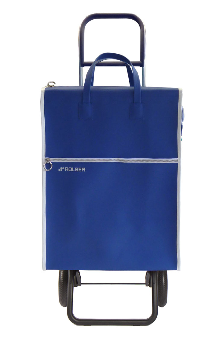 Сумка хозяйственная Rolser, на колесиках, цвет: azul, 40 л. LID001LID001 azul Сумка хозяйственная Rolser, на колесиках, цвет: azul, 40 л. LID001LID001 azulАлюминиевая тележка для покупок с 2 колесами, диаметр колес 16,5 см. Складываемая передняя подставка, занимает минимальное место в сложенном виде при хранении, объем сумки 40 л. Рекомендованная нагрузка 25 кг, каркас алюминий, колеса резина EVA, ткань полиэстер, влагоустойчивая. Тележка не складывается. Рекомендованная нагрузка 25 кг, чистка ручная или химчистка.
