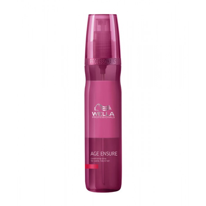 Wella Восстанавливающий спрей Age Line для жестких волос, 150 млFS-00897 Wella Восстанавливающий спрей Age Line для жестких волос, 150 млFS-00897Мягкими и послушными жесткие волосы может сделать специальный восстанавливающий спрей от Wella. Средство возвращает волосам эластичность, оказывает регенерирующее действие, нормализует функционирование волосяных фолликулов. Двухфазная формула, лежащая в основе спрея, обеспечивает питание волос. Препарат оказывает увлажняющее воздействие, он смягчает волосы, нейтрализует негативное воздействие внешних факторов.В результате ваши волосы становятся мягкими, как шелк, они легко укладываются, хорошо расчесываются.