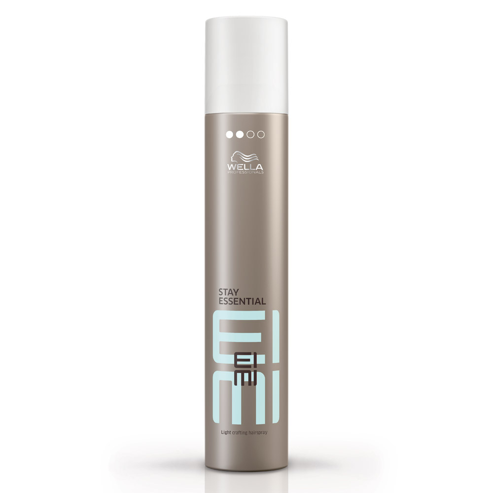 Wella Лак для волос легкой фиксации EIMI Stay Essential, 300 мл81511598/2682 Wella Лак для волос легкой фиксации EIMI Stay Essential, 300 мл81511598/2682Лак для волос со степенью фиксации 2 продлит эффект стайлинга, придаст локонам особый блеск.