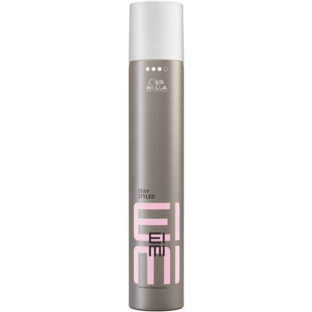 Wella Лак для волос сильной фиксации EIMI Stay Styled, 300 млFS-00897 Wella Лак для волос сильной фиксации EIMI Stay Styled, 300 млFS-00897Лак для волос 3 степени фиксации станет финальным штрихом при создании идеальной прически.