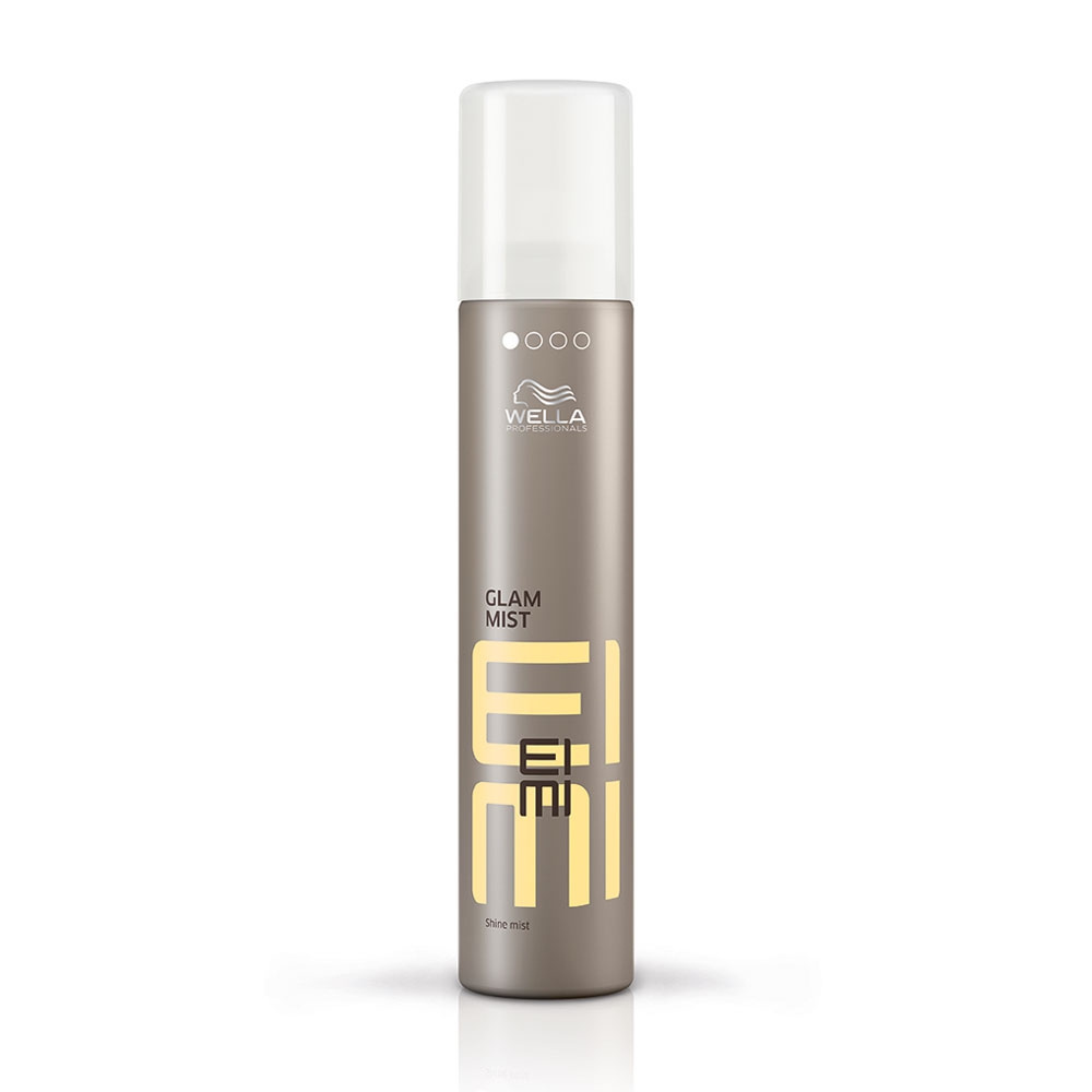 Wella Дымка-спрей для блеска EIMI Glam Mist, 200 мл81511637/4334 Wella Дымка-спрей для блеска EIMI Glam Mist, 200 мл81511637/4334Дымка-спрей для блеска Добавьте Вашей укладке ослепительной гламурности с помощью невесомого спрея, который окутывает волосы дымкой сияющего блеска. Защищает волосы от воздействия влаги и UV лучей. Что нового: Чарующий аромат.