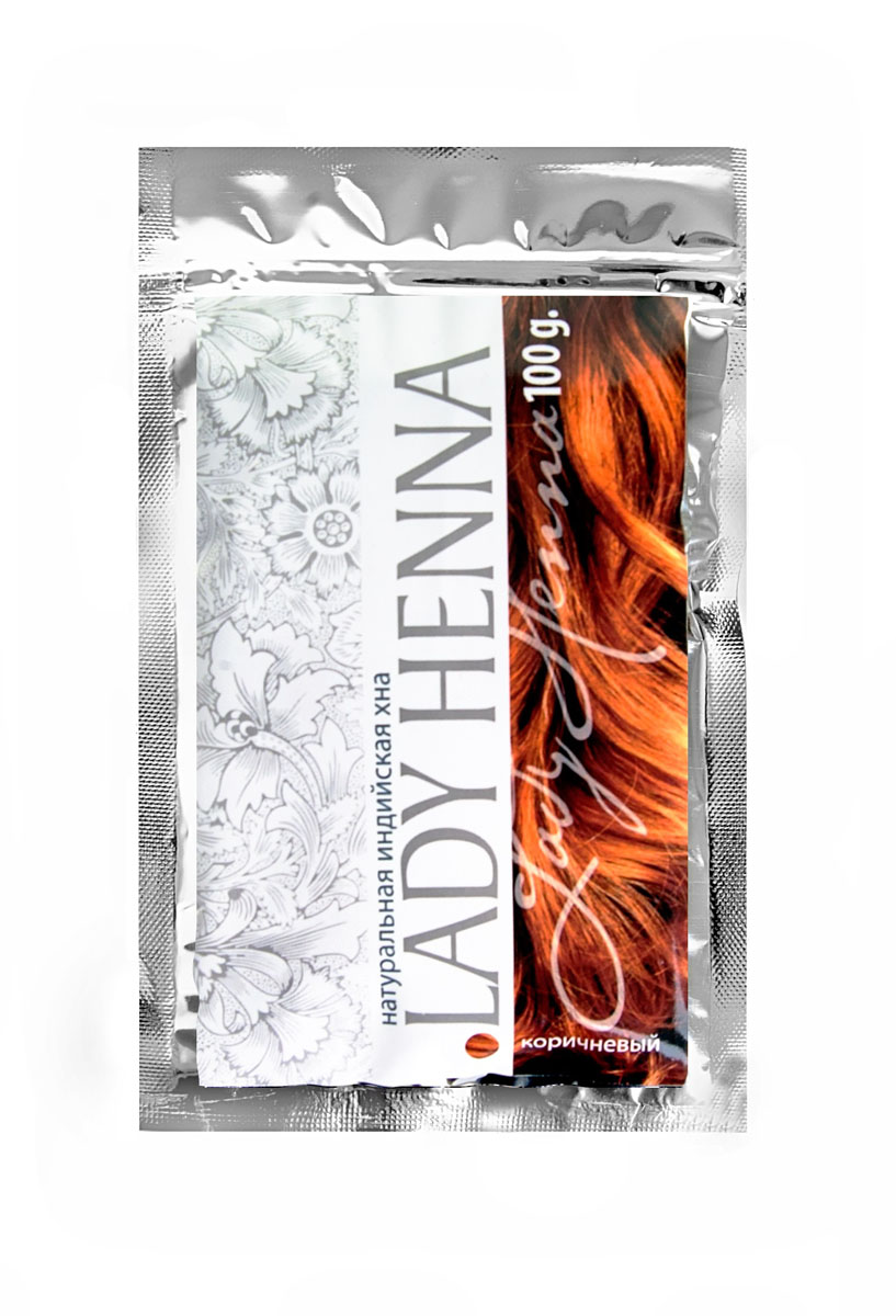 Lady Henna Хна для волос натуральная Коричневая, 100 г8904003500500 Lady Henna Хна для волос натуральная Коричневая, 100 г8904003500500Композиция лучшей в мире хны из провинции Раджастан и индигоферы (растительный краситель)окрашивает волосы в насыщенный коричневый цвет, придает им дополнительный объем и здоровый вид. Кондиционирует волосы, освежает и успокаивает кожу головы