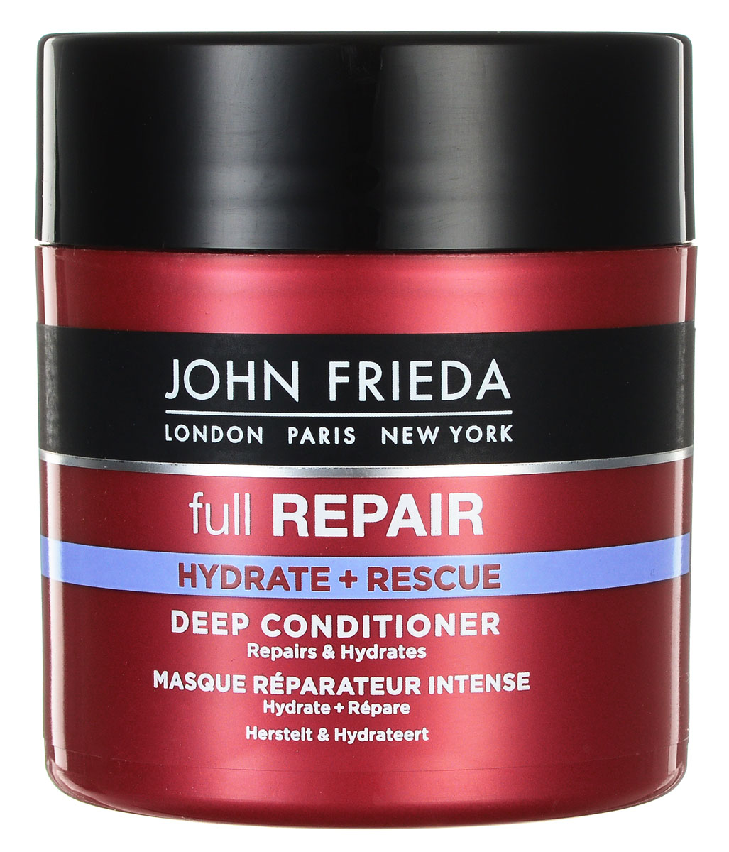 John Frieda Маска для волос Full Repair, восстанавливающая и увлажняющая, 150 млFS-00897 John Frieda Маска для волос Full Repair, восстанавливающая и увлажняющая, 150 млFS-00897Интенсивная восстанавливающая формула маски для волос Full Repair от John Frieda с драгоценным маслом Инка Инчи проникает глубоко в структуру волос б восстанавливает внешний вид и состояние поврежденных волос, предотвращая их ломкость. Товар сертифицирован.