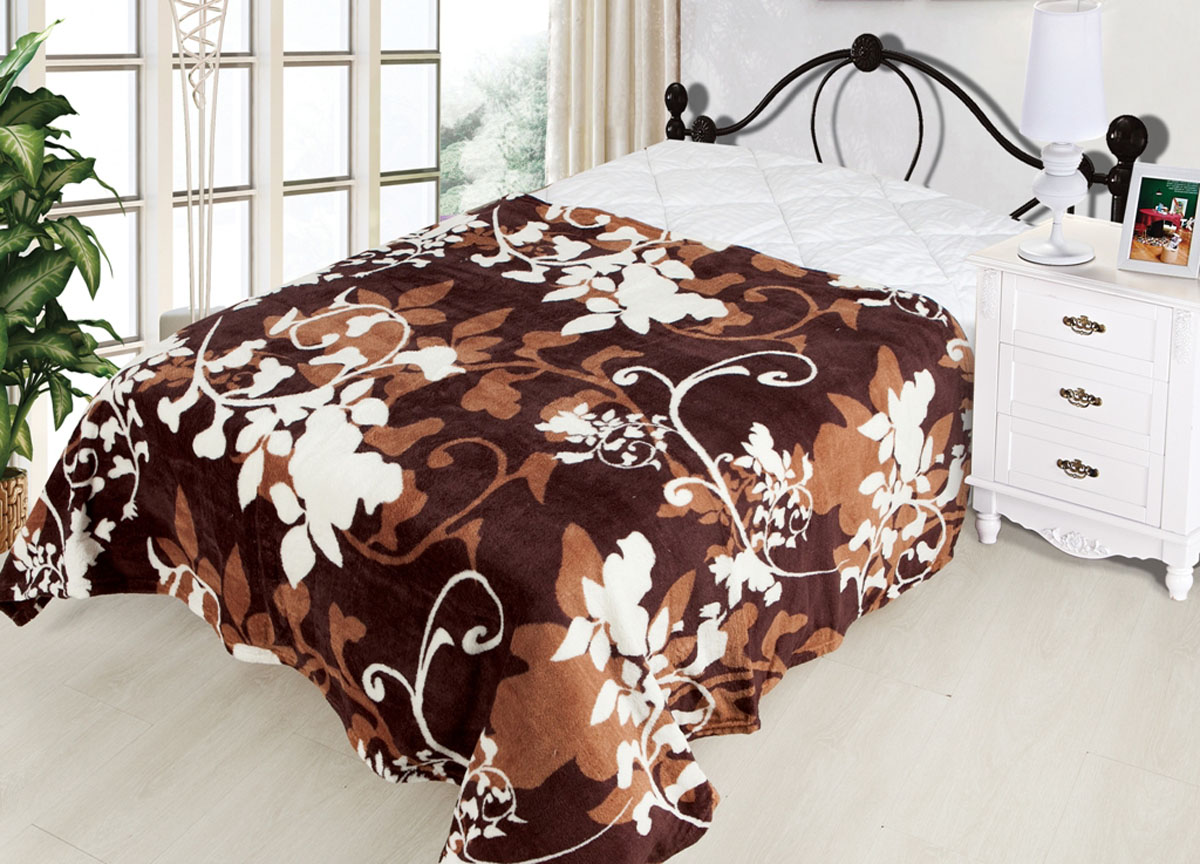 Плед Absolute, цвет: коричневый , 120 х 150 см. 8170681706 Плед Absolute, цвет: коричневый , 120 х 150 см. 8170681706плотность 210 гр/м2