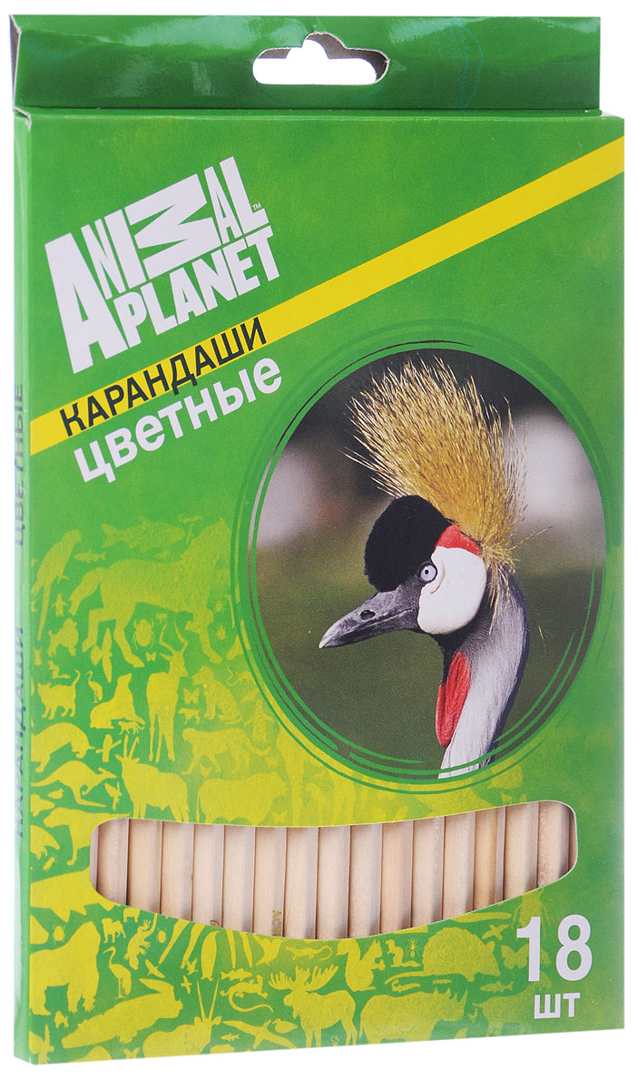 Action! Набор цветных карандашей Animal Planet Птицы 18 цветовPP-220 Action! Набор цветных карандашей Animal Planet Птицы 18 цветовPP-220Цветные карандаши Action Animal Planet. Птицы откроют юным художникам новые горизонты для творчества, а также помогут отлично развить мелкую моторику рук, цветовое восприятие, фантазию и воображение. Традиционный шестигранный корпус изготовлен из натуральной древесины светлого цвета. Карандаши удобно держать в руках, а мягкий грифель не требует сильного нажима. Комплект включает 18 заточенных карандашей ярких насыщенных цветов.