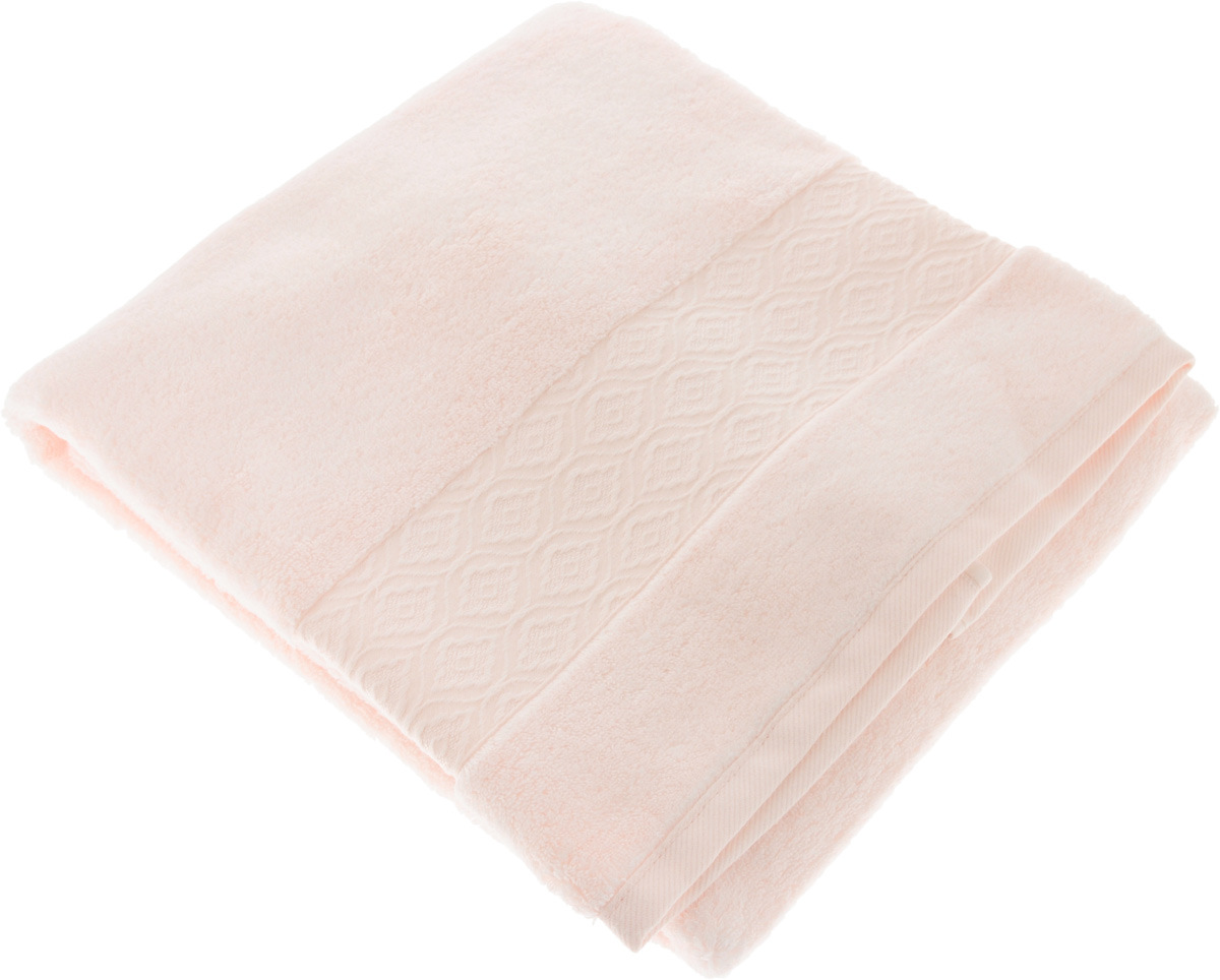 Полотенце Issimo Home Delphine, цвет: розовый, 70 x 140 см4708 Полотенце Issimo Home Delphine, цвет: розовый, 70 x 140 см4708Полотенце Issimo Home Delphine выполнено из модала и хлопка. Такое полотенце обладает уникальными свойствами и характеристиками. Необычайная мягкость модала и шелковистый блеск делают изделие приятными на ощупь и практичными в использовании. Моментально впитывает влагу, сохраняет невесомость даже в мокром виде, быстро сохнет. Полотенце декорировано жаккардовым узором.