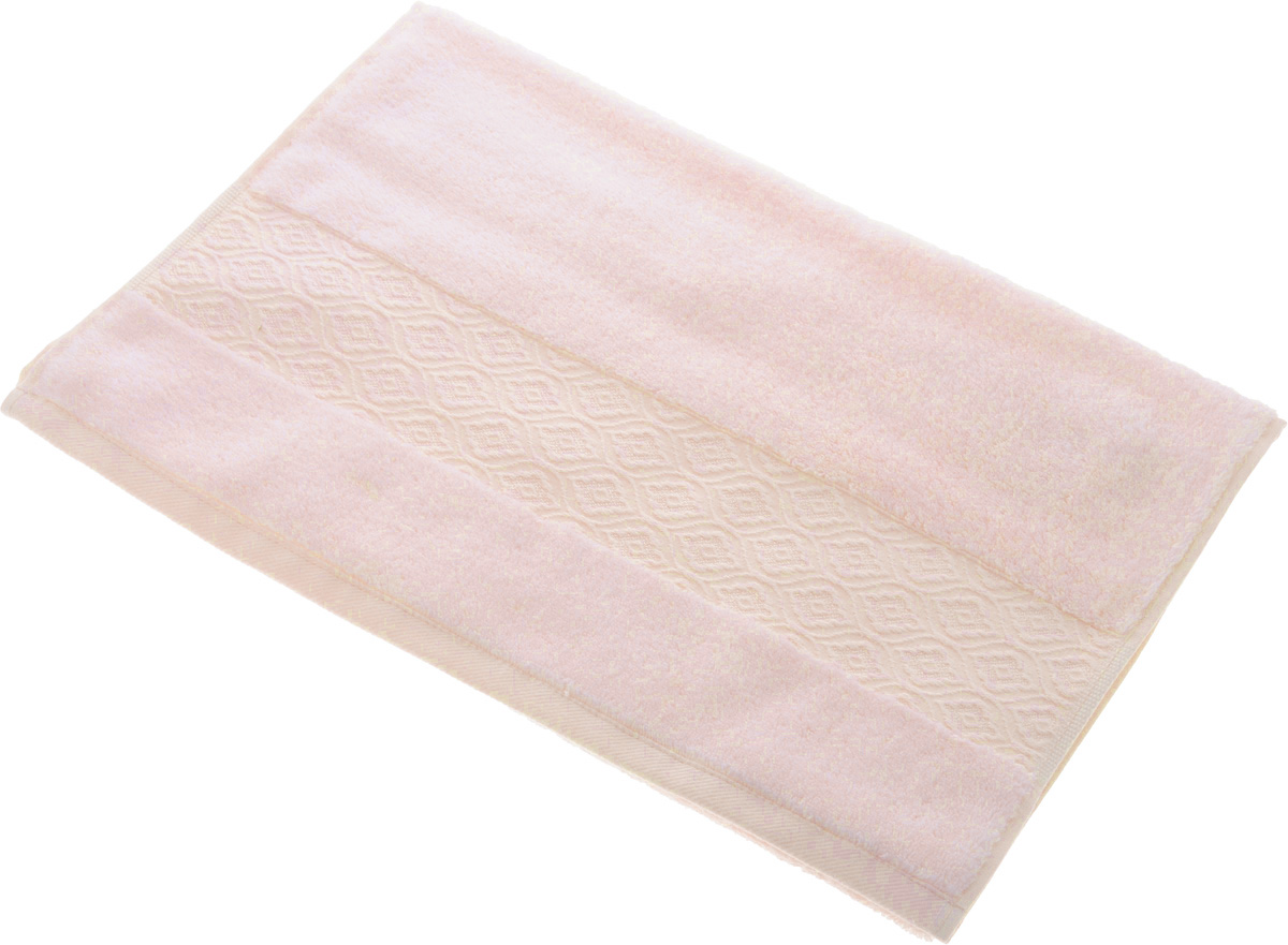 Полотенце Issimo Home Delphine, цвет: розовый, 50 x 90 см4707 Полотенце Issimo Home Delphine, цвет: розовый, 50 x 90 см4707Полотенце Issimo Home Delphine выполнено из модала и хлопка. Такое полотенце обладает уникальными свойствами и характеристиками. Необычайная мягкость модала и шелковистый блеск делают изделие приятными на ощупь и практичными в использовании. Моментально впитывает влагу, сохраняет невесомость даже в мокром виде, быстро сохнет. Полотенце декорировано жаккардовым узором.