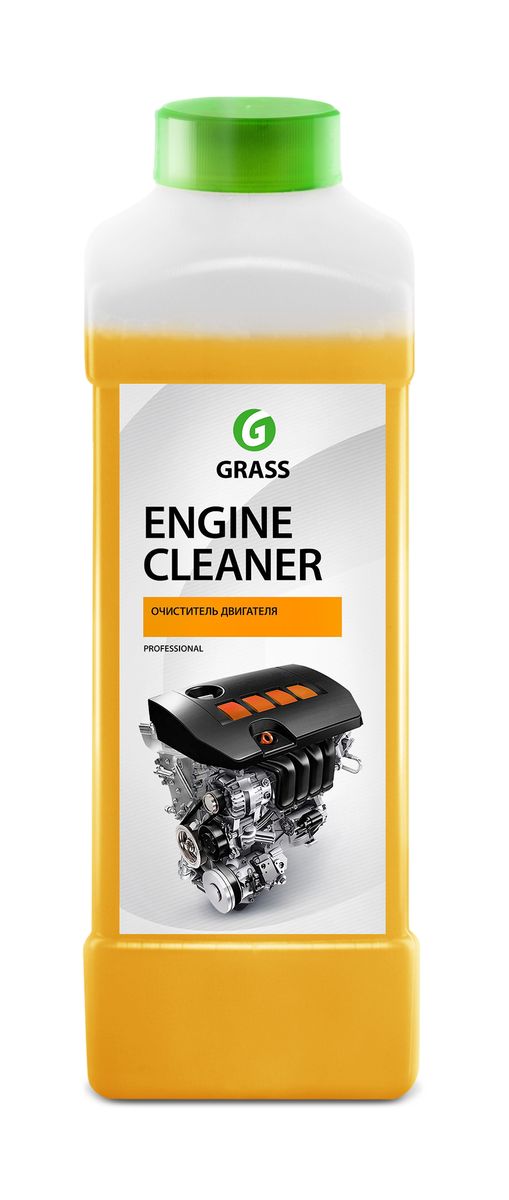 Очиститель двигателя Grass Engine Cleaner, 1 л116200 Очиститель двигателя Grass Engine Cleaner, 1 л116200Очиститель двигателя Grass Engine Cleaner обеспечивает быструю и эффективную очистку. Новая бесщелочная формула на водной основе с применением эффективных органических растворителей и комплекса ПАВ является абсолютно безопасной для рук и лакокрасочного покрытия автомобиля. Разводится с водой из расчета 200 г/л, используется в триггере. Товар сертифицирован.