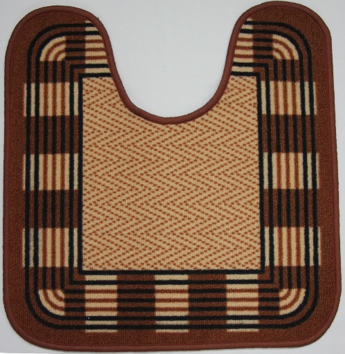 Коврик для ванной MAC Carpet Розетта, цвет: коричневый, 57 х 60 см106-029 Коврик для ванной MAC Carpet Розетта, цвет: коричневый, 57 х 60 см106-029Коврики из нейлона на резиновой основе с успехом применяются в ванных комнатах ,где необходима защита от влаги.Нейлон обеспечивает повышенную износостойкость и простоту в уходе.