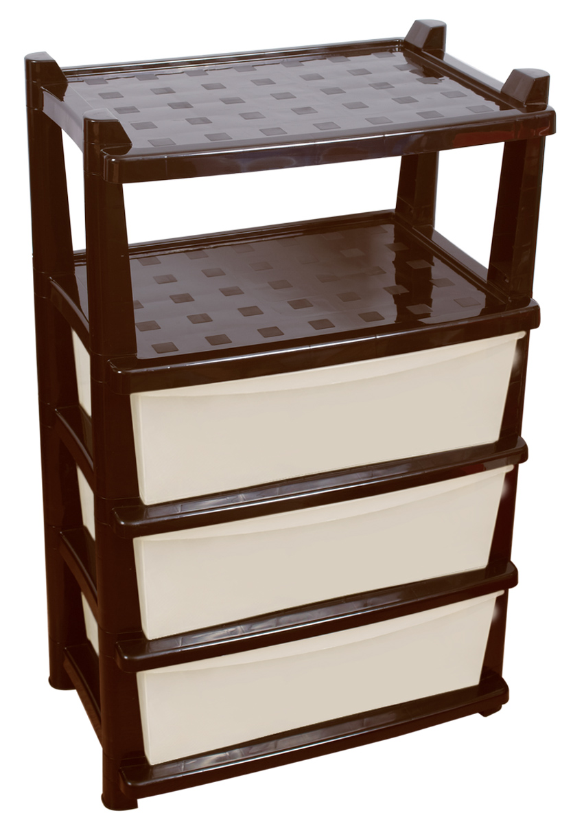 Комод BranQ Deco, цвет: бежевый, 3 секции, 41 х 61 х 97 см. BQ3782БЖBQ3782БЖ Комод BranQ Deco, цвет: бежевый, 3 секции, 41 х 61 х 97 см. BQ3782БЖBQ3782БЖКомод BranQ Deco изготовлен из высококачественного пластика. Комод предназначен для хранения различных вещей и состоит из трех вместительных выдвижных секций и одной полки. Такой необычный и яркий комод надежно защитит вещи от загрязнений, пыли и моли, а также позволит вам хранить их компактно и с удобством. Стильный дизайн комода дополнит интерьер комнаты.
