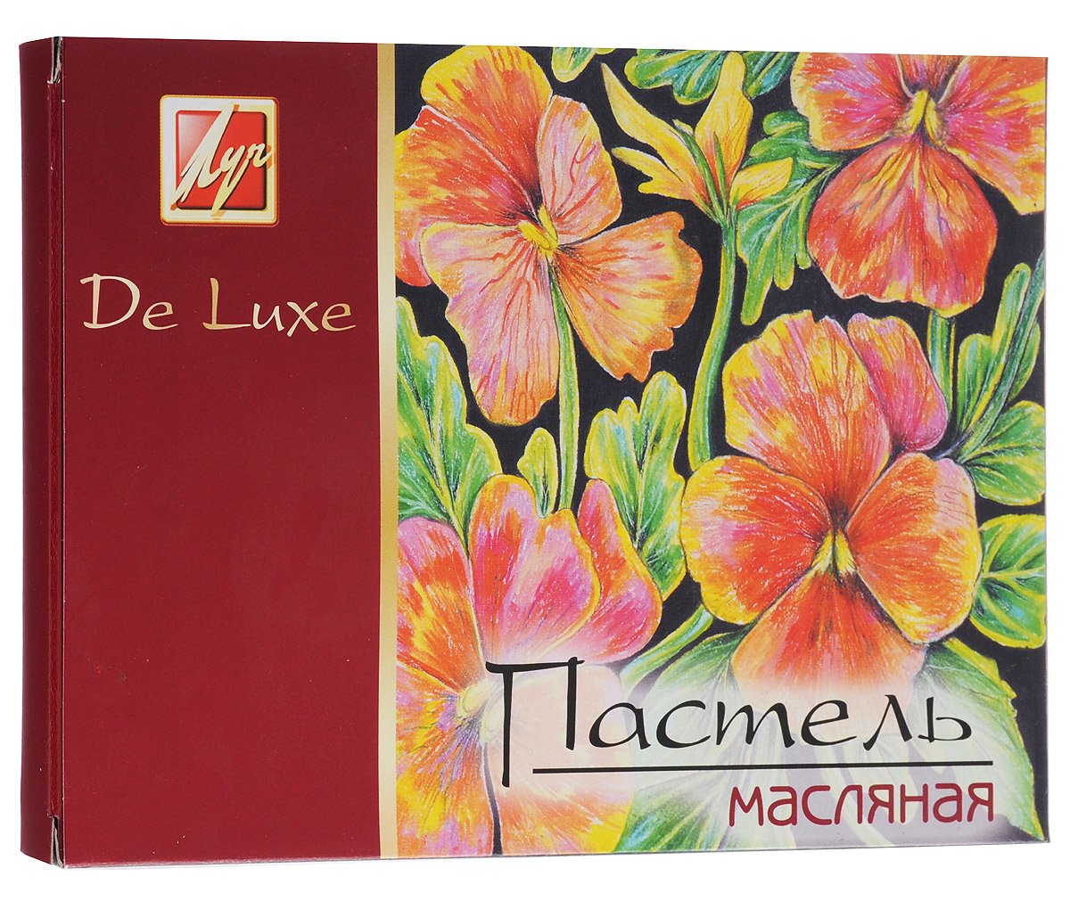 Луч Пастель масляная De Luxe 24 цветаLF806309 Луч Пастель масляная De Luxe 24 цветаLF806309Серия Люкс открывает большие возможности для самореализации на этапе обучения и профессионального становления художника. Серия разработана с учетом рекомендаций профессиональных художников и педагогов.Пастель масляная Луч De Luxe обладает мягкой текстурой, максимально насыщена пигментами, в результате чего имеет яркие цвета. Не крошится при рисовании, мягко ложится на бумагу.В наборе 24 цвета.