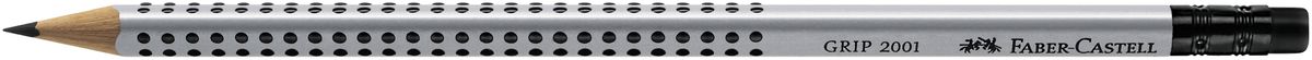 Faber-Castell Карандаш чернографитовый Grip 2001 117200117200 Faber-Castell Карандаш чернографитовый Grip 2001 117200117200Чернографитовый карандаш с ластиком Faber-Castell Grip 2001 станет незаменимым атрибутом для учебы или работы. Карандаш оснащен эргономичной трехгранной формой с запатентованной технологией GRIP, представляющей собой антискользящую зону захвата с малыми массажными шашечками. Качественная мягкая древесина карандаша идеальна для хорошего затачивания, а специальная SV технология вклеивания грифеля предотвращает поломку грифеля при падении на пол. Карандаш покрыт лаком на водной основе в целях защиты окружающей среды.