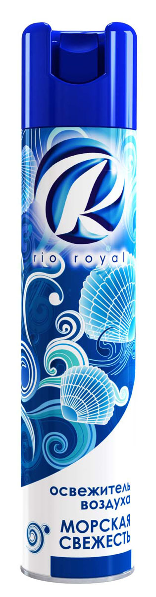 Освежитель воздуха Rio Royal Морская свежесть, 300 мл31751 Освежитель воздуха Rio Royal Морская свежесть, 300 мл31751Освежитель воздуха «Рио ройял» предназначен для устранения неприятных запахов в различных помещениях. Обладает длительным действием, надолго наполняя ваш дом благоухающими ароматами.