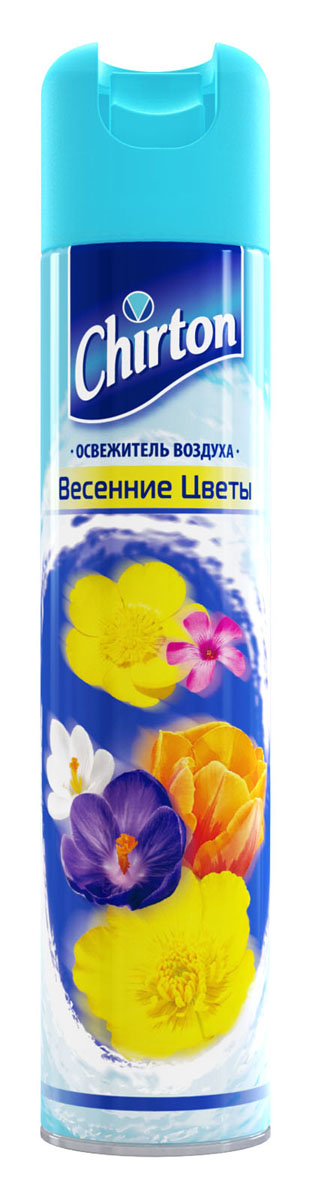Освежитель воздуха Chirton Весенние цветы, 300 мл43886 Освежитель воздуха Chirton Весенние цветы, 300 мл43886Чиртон представляет новейшую серию освежителей для вашего дома с его незабываемыми ароматами на любой вкус. Высокое качество позволит быстро избавиться от неприятных запахов в любом уголке вашего дома. Легко устраняет неприятные запахи, надолго наполняя дом неповторимыми нежными ароматами.