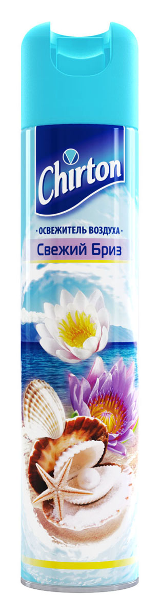 Освежитель воздуха Chirton Свежий Бриз, 300 мл30846 Освежитель воздуха Chirton Свежий Бриз, 300 мл30846Чиртон представляет новейшую серию освежителей для вашего дома с его незабываемыми ароматами на любой вкус. Высокое качество позволит быстро избавиться от неприятных запахов в любом уголке вашего дома. Легко устраняет неприятные запахи, надолго наполняя дом неповторимыми нежными ароматами.
