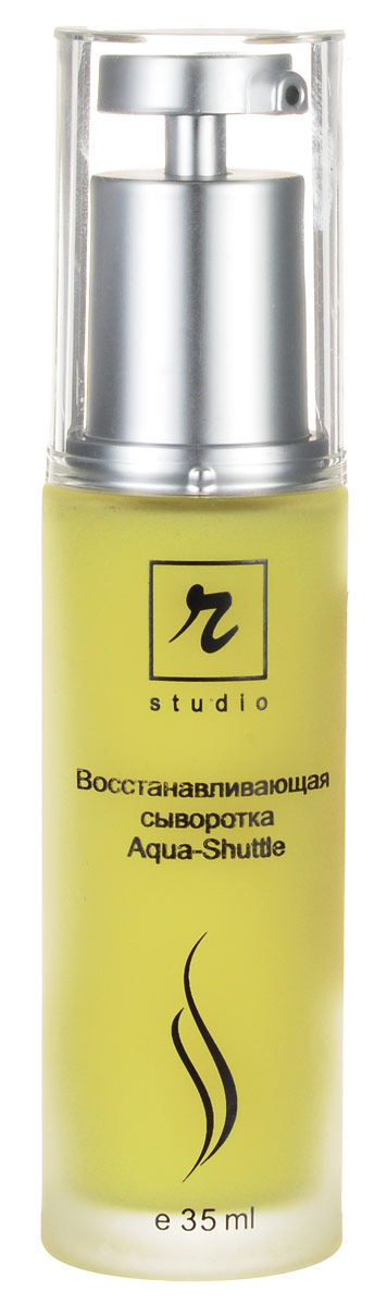 R-Studio Сыворотка для лица с системой Aqua-Shuttle 35 мл3606 s R-Studio Сыворотка для лица с системой Aqua-Shuttle 35 мл3606 sПрепарат, обладающий очень высокой биологической активностью. Мгновенно восстанавливает водно-минеральный баланс за счёт повышенной концентрации нанокапсул с увлажняющим комплексом. Обладает высокой проникающей способностью и быстрым регенерирующим действием. Эффективно предупреждает старение кожи, активизирует её клеточное обновление. Показания к применению: для любого типа кожи с признаками возрастных изменений, рекомендуется в качестве завершающего средства в лифтинговых и омолаживающих процедурах. Активные компоненты: Диатомовые водоросли, экстракт ламинарии, сквалан, масла: жожоба, зародышей пшеницы, мочевина, провитамин В5.