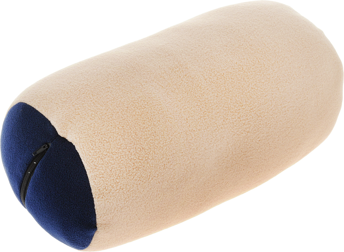 Подушка-трансформер Smart Textile Валик-подкова, 2 в 1, наполнитель: пенополистирол, 40 х 15 смC053 Подушка-трансформер Smart Textile Валик-подкова, 2 в 1, наполнитель: пенополистирол, 40 х 15 смC053Подушка-трансформер Smart Textile Валик-подкова - уникальная модель, способная в считанные секунды превращаться из «Валика» в дорожную подушку «Подкову» и наоборот. Такая подушка незаменима как дома, так и в дальней дороге. Подушка снимает нагрузку с воротниковой зоны, фиксирует удобное положение головы и шеи, тем самым предотвращая затекание шеи и плеч, что предупреждает неприятную боль. Дома с такой подушкой будет удобно читать лежа, смотреть телевизор, работать за компьютером, так как она поддерживает постоянное правильное положение шеи. Наполнитель - пенополистирольные шарики, которые без особого усилия позволяют трансформировать подушку. Чехол подушки выполнен из трикотажной ткани. Размер подушки: 40 х 15 см.