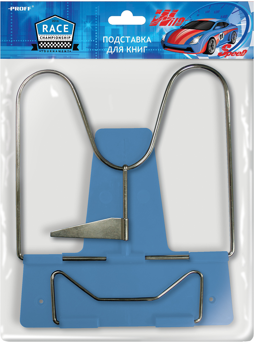 Proff Подставка для книг RacingDH16-BHM1 Proff Подставка для книг RacingDH16-BHM1Классическая подставка для книг Proff Racing оснащена металлическим упором, благодаря чему она имеет несколько углов наклона. Подставка для книг станет незаменимым аксессуаром на столе у школьника или студента.