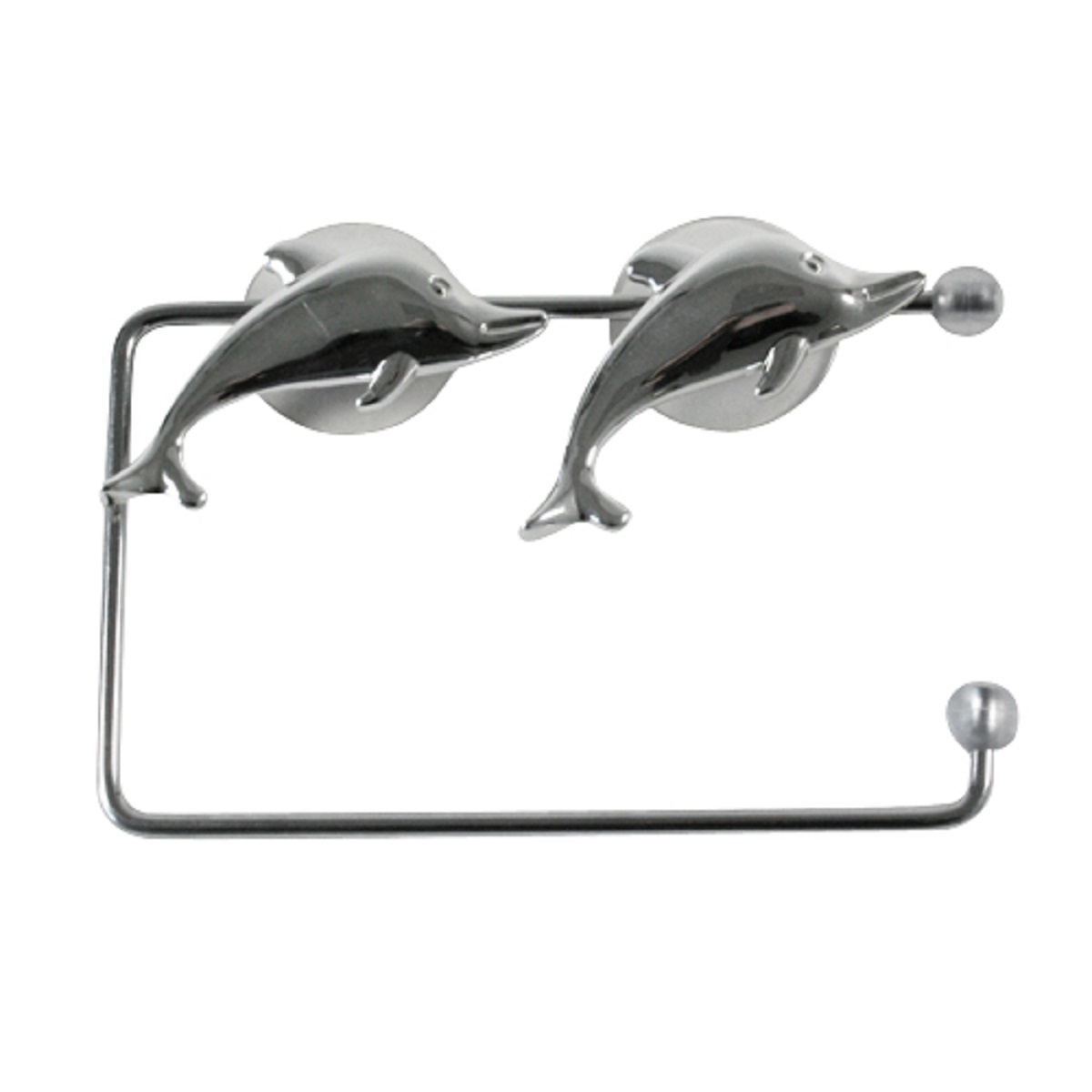 Держатель для туалетной бумаги Top Star Silver Dolphin, на присосках291318 Держатель для туалетной бумаги Top Star Silver Dolphin, на присосках291318Держатель для туалетной бумаги Top Star Silver Dolphin изготовлен из высококачественной стали с хромированным покрытием, которое устойчиво к влажности и перепадам температуры. Держатель поможет оформить интерьер в выбранном стиле, разбавляя пространство туалетной комнаты различными элементами. Он хорошо впишется в любой интерьер, придавая ему черты современности. Для большего удобства изделие крепится к поверхностям с помощью двух присосок (входят в комплект), что дает возможность при необходимости менять их месторасположение.
