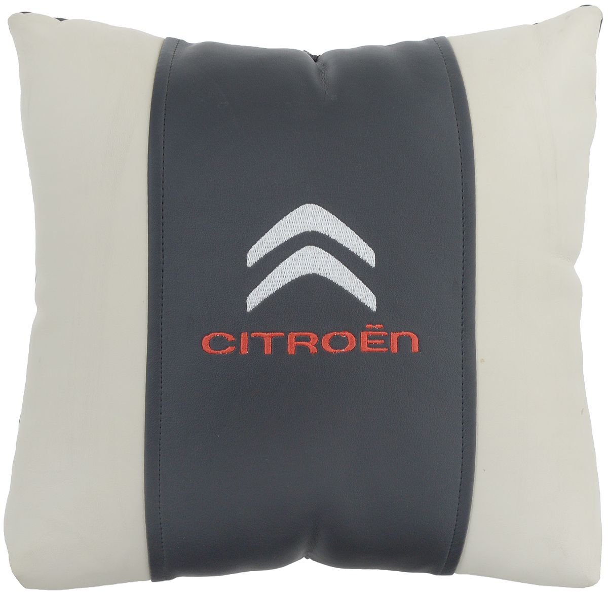 Подушка на сиденье Autoparts Citroen, 30 х 30 смМ041 Подушка на сиденье Autoparts Citroen, 30 х 30 смМ041Подушка на сиденье Autoparts Citroen создана для тех, кто весь свой рабочий день вынужден проводить за рулем. Чехол выполнен из высококачественной дышащей экокожи. Наполнителем служит холлофайбер. На задней части подушки имеется змейка. Особенности подушки: - Хорошо проветривается. - Предупреждает потение. - Поддерживает комфортную температуру. - Обминается по форме тела. - Улучшает кровообращение. - Исключает затечные явления. - Предупреждает развитие заболеваний, связанных с сидячим образом жизни. Подушка также будет полезна и дома - при работе за компьютером, школьникам - при выполнении домашних работ, да и в любимом кресле перед телевизором.