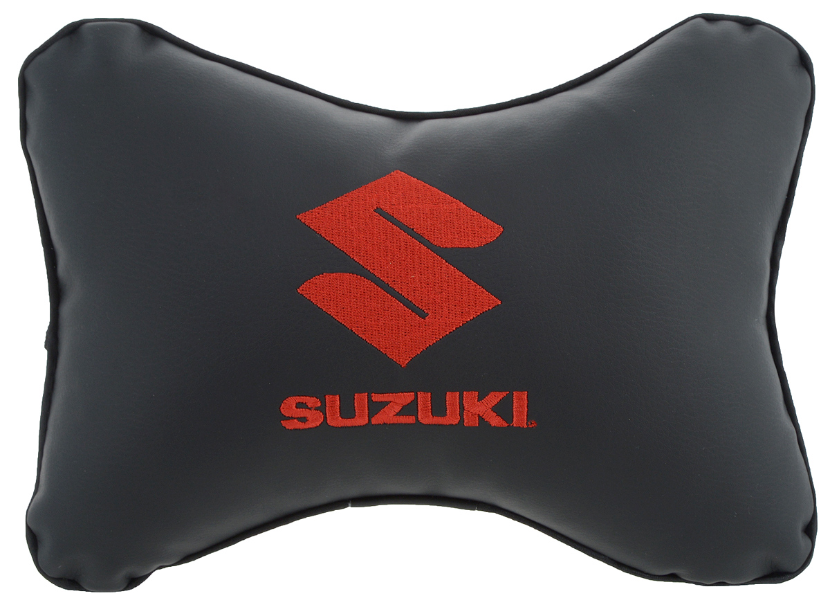 Подушка автомобильная Autoparts Suzuki, на подголовник, цвет: черный, красный, 30 х 20 смМ20 Подушка автомобильная Autoparts Suzuki, на подголовник, цвет: черный, красный, 30 х 20 смМ20Автомобильная подушка Autoparts Daewoo, выполненная из эко-кожи с мягким наполнителем из холлофайбера, снимает усталость с шейных мышц, обеспечивает правильное положение головы и амортизирует нагрузки на шейные позвонки при резком маневрировании. Ее можно зафиксировать на подголовнике с помощью регулируемого по длине ремня. На изделии имеется молния, с помощью которой вы с легкостью сможете поменять наполнитель. Если ваши пассажиры захотят вздремнуть, то подушка под голову окажется очень кстати и поможет расслабиться.