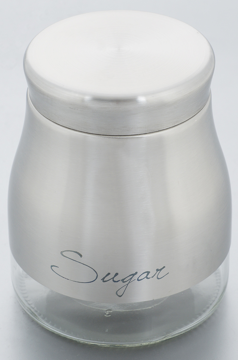 Банка для хранения Zeller Sugar, 900 мл19891 Банка для хранения Zeller Sugar, 900 мл19891Банка Zeller Sugar предназначена для хранения сахара. Изделие выполнено из стекла и нержавеющей стали с хромированной поверхностью. Банка имеет стильный современный дизайн, отличается практичностью и функциональностью. Оригинальная банка модного дизайна будет отлично смотреться на вашей кухне. Диаметр по верхнему краю: 8 см. Высота (с учетом крышки): 14,5 см.
