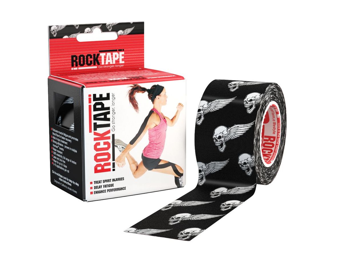 Кинезиотейп Rocktape Design, цвет: черный, белый, 5 x 500 смRCT100-SKU-OS Кинезиотейп Rocktape Design, цвет: черный, белый, 5 x 500 смRCT100-SKU-OSКинезиотейп Rocktape Design предназначен для снятия отеков и рассасывания гематом. Уменьшает мышечную усталость и способствует притоку крови для более быстрого восстановления. Не содержит латекса и цинка. 180% эластичности.