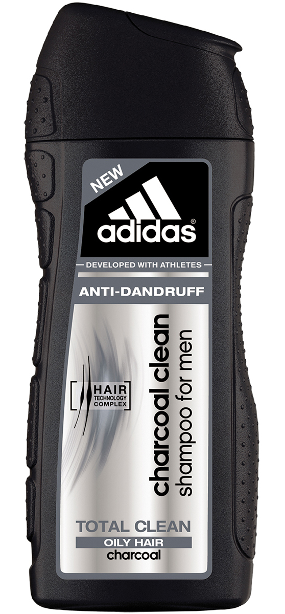 Adidas Шампунь Сharcoal Сlean Абсолютная Чистота, против перхоти, для жирных волос, мужской, 200 млMP59.4D Adidas Шампунь Сharcoal Сlean Абсолютная Чистота, против перхоти, для жирных волос, мужской, 200 млMP59.4DСамое глубокое очищение волос от Adidas, против перхоти и загрязнений кожи головы. HAIR TECHNOLOGY COMPLEX: катионный полимер+пантенол = увлажнение и разглаживание; бамбуковый уголь – это материал, который полезен не только для людей, но и для окружающей среды, так как он обладает сильной абсорбционной способностью. Шампунь против перхоти Adidas очищающий уголь, обогащенный гранулами бамбукового угля, легко справится с этой задачей, всего за одно применение полностью удаляет жир и грязь с волос и кожи головы.