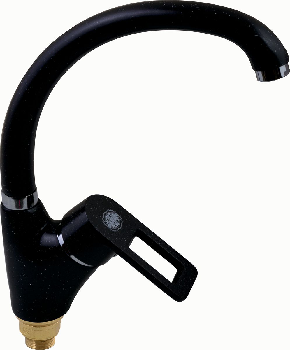 Смеситель для кухни РМС, с высоким изливом. SL77BL-999F. Цвет: черныйSL77BL-999F Смеситель для кухни РМС, с высоким изливом. SL77BL-999F. Цвет: черныйSL77BL-999FСмеситель для кухни с высоким изливом. Картридж: керамический 40мм. Крепление: гайка. Аэратор: пластиковый. Цвет покрытия корпуса: черный. В комплекте: гибкая подводка. Особенности: - Крепление на гайке - Керамич.картридж 40мм - Аэратор пластиковый - Гибкая подводка