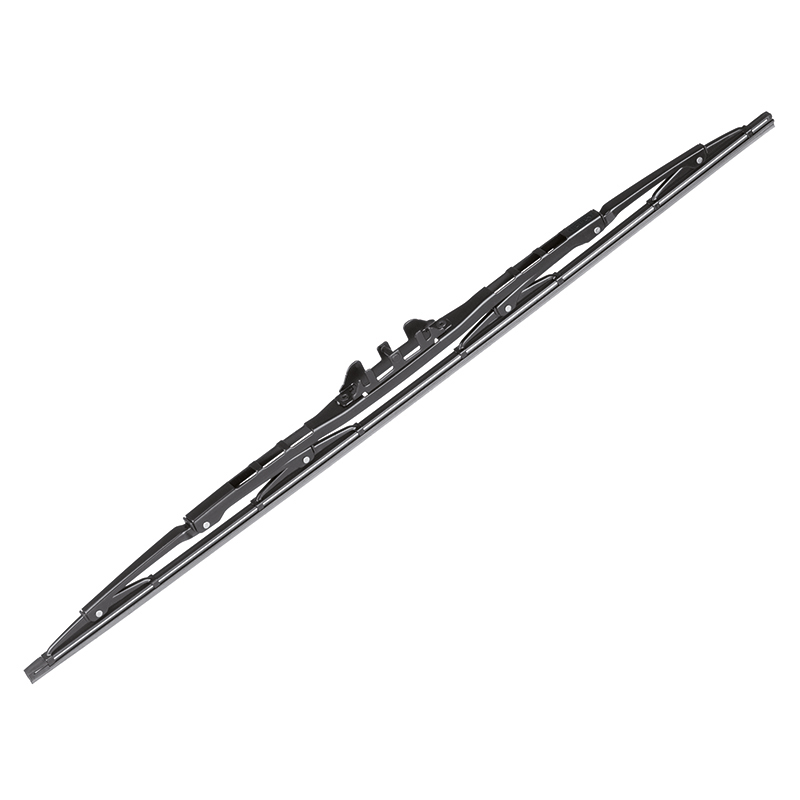 Щетка стеклоочистителя Heyner Эксклюзив, каркасная, 33 см, 1 шт153000 Щетка стеклоочистителя Heyner Эксклюзив, каркасная, 33 см, 1 шт153000Каркасную щетку стеклоочистителя Heyner Эксклюзив можно использовать в любое время года. Она имеет оцинкованный, усиленный, сплошной стальной каркас с шарнирами из высококачественной стали. Резиновые элементы изделия выполнены из натурального 100% каучука. В комплект входят адаптеры.