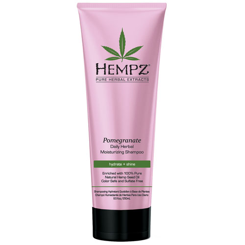 Hempz Шампунь растительный ганат легкой степени увлажнения Daily Herbal Moisturizing Pomegranate Shampoo 265 мл120-2409-03 Hempz Шампунь растительный ганат легкой степени увлажнения Daily Herbal Moisturizing Pomegranate Shampoo 265 мл120-2409-03Растительный шампунь легкой степени увлажнения для частого использования. Густая пена шампуня мягко очищает волосы. Без сульфатов для максимального сохранения цвета окрашенных волос.