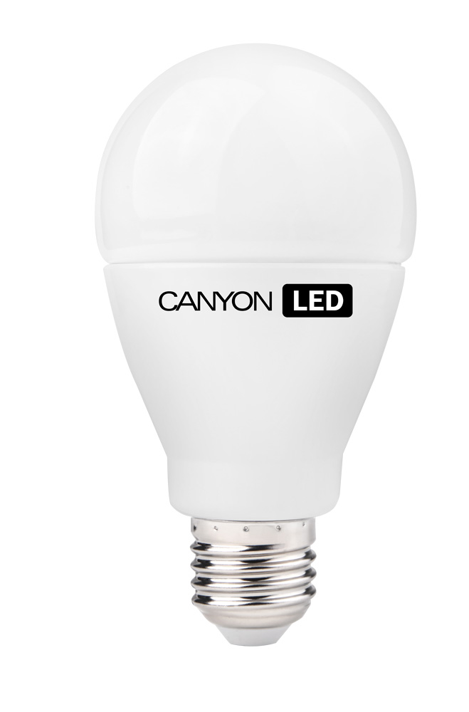 Лампа светодиодная Canyon, цоколь Е27, 15W, 4000КAE27FR15W230VN Лампа светодиодная Canyon, цоколь Е27, 15W, 4000КAE27FR15W230VNЛампочка традиционной формы Canyon излучает мягкий рассеянный свет. Имеет уникальный LED модуль Cob Ice Canyon, позволяющий избежать чрезмерного нагревания. Предназначена для установки в светильниках с патроном E27. Чрезвычайно низкое энергопотребление позволяет сэкономить до 90% энергии в сравнении с традиционными лампами накаливания