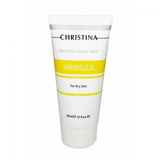 Christina Ванильная маска красоты для сухой кожи Sea Herbal Beauty Mask Vanilla 60 млCHR054 Christina Ванильная маска красоты для сухой кожи Sea Herbal Beauty Mask Vanilla 60 млCHR054Ванильная маска красоты для сухой кожи Christina Sea Herbal Beauty Mask Vanilla. Вдохните аромат теплой южной ночи, который дарит Вам экстрат ванили! Маска обогащенная успокаивающими растительными ингредиентами, включая добываемый из оливы сквален, ромашку и масло шиповника, маска увлажняет сухую кожу и повышает тонус. Обладая кремообразной консистенцией, обеспечивает постоянный питательный эффект.