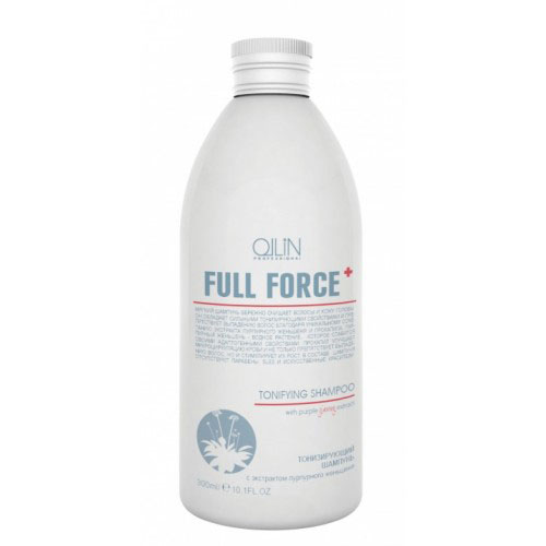 Ollin Тонизирующий шампунь с экстрактом пурпурного женьшеня Full Force Hair Growth Tonic Shampoo 300 мл725713 Ollin Тонизирующий шампунь с экстрактом пурпурного женьшеня Full Force Hair Growth Tonic Shampoo 300 мл725713Hair Growth Tonic Shampoo - шампунь тонизирующий с экстрактом пурпурного женьшеня. Благодаря мягкой формуле, входящей в его состав, бережно очищает волосы и кожу головы. Обладает сильными тонизирующими свойствами, улучшает микроциркуляцию крови и препятствует выпадению волос благодаря сочетанию экстракта пурпурного женьшеня, прокапила и других активных компонентов.