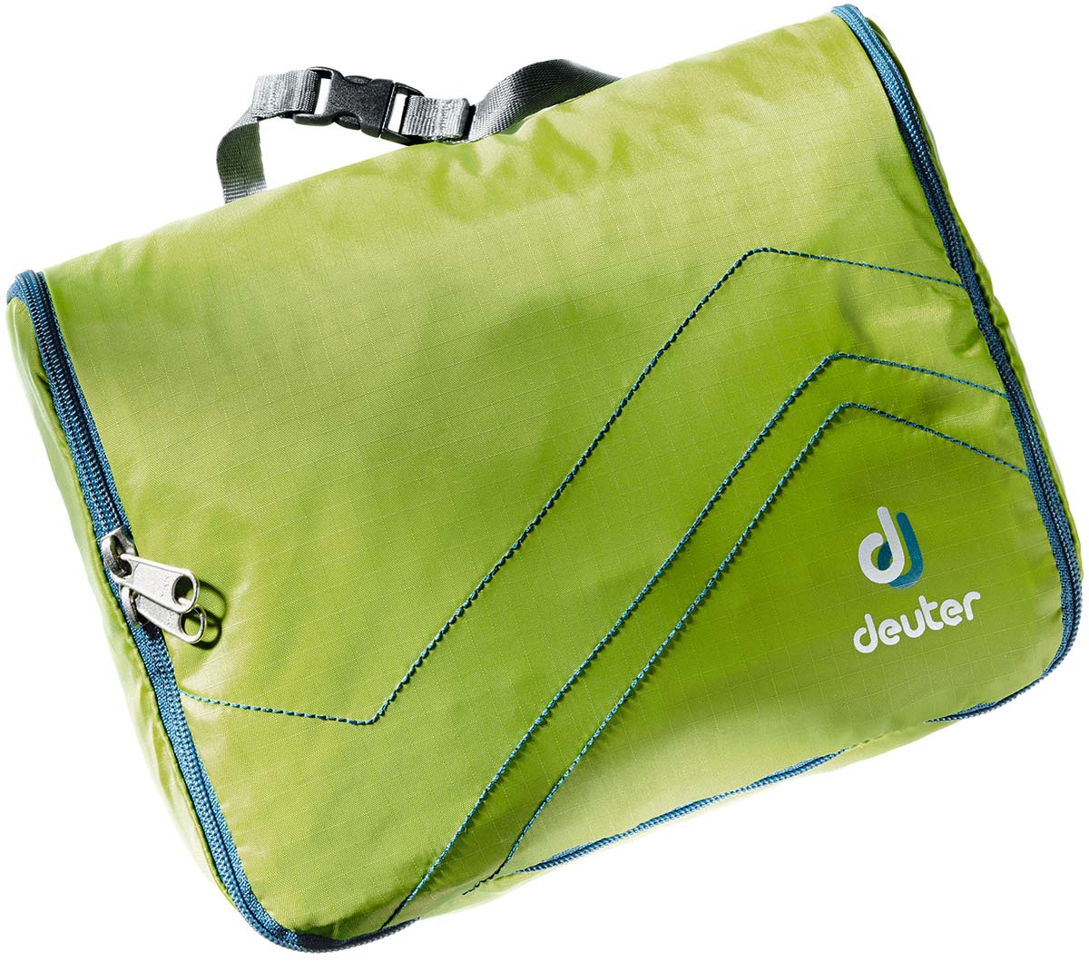 Косметичка Deuter Wash Center Lite I, цвет: темно-зеленый, серо-голубой, 15 см х 22 см х 6 см7036.1 Косметичка Deuter Wash Center Lite I, цвет: темно-зеленый, серо-голубой, 15 см х 22 см х 6 см7036.1Дорожная косметичка Deuter Wash Center Lite I, выполненная из полиамида и полиэстера, незаменима в путешествиях и командировках. Косметичка содержит большое центральное отделение с сетчатыми карманами, два сетчатых кармана на молнии. Застегивается на молнию с двойным бегунком по всему периметру. Изделие снабжено ремешком с карабином.Стильная дорожная косметичка станет практичным аксессуаром, который идеально дополнит ваш образ.