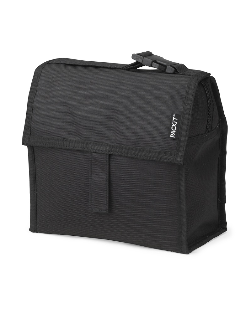 Сумка-холодильник Packit Mini Lunch Bag, цвет: черный, 2 л19201 Сумка-холодильник Packit Mini Lunch Bag, цвет: черный, 2 л19201Охлаждение содержимых в сумке продуктов в течение 10-ти часов. Наличие плечевого ремня, обеспечивающего максимальное удобство транспортировки сумки.