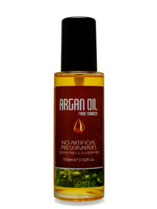 Morocco Argan Oil Масло арганы для волос 100 мл NuspaFS-00897 Morocco Argan Oil Масло арганы для волос 100 мл NuspaFS-00897Активные ингредиенты и их эффект:Масло арганы это натуральный растительный компонент, созданный природой для Вашей красоты. После использования этого жидкого золота волосы сияют изнутри, они гораздо лучше защищены от негативных факторов внешнего мира, получают максимум питания и увлажнения.Масло семян льна усиливает и дополняет действие масла арганы. Благодаря богатому составу оно замедляет выпадение волос, предотвращает образование перхоти, нормализует работу сальных желез. Льняное масло отлично питает увлажняет волосы, делает из послушными и гладкими.