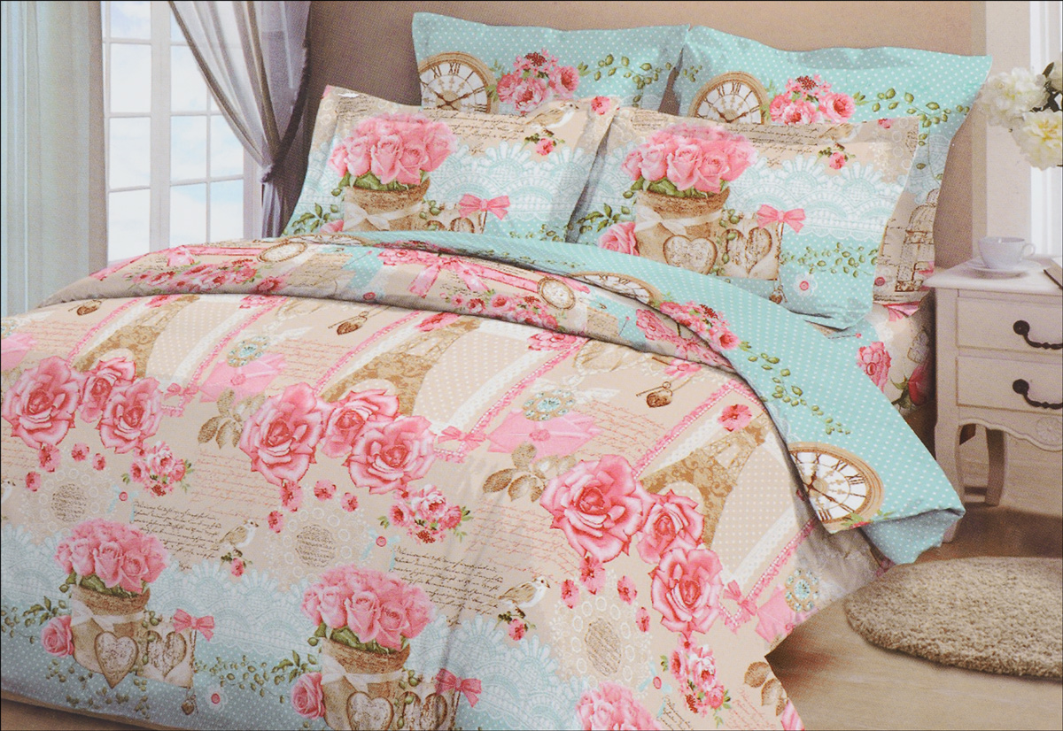 Комплект белья Letto, семейный, наволочки 70х70, цвет: розовый, голубойB36-7 Комплект белья Letto, семейный, наволочки 70х70, цвет: розовый, голубойB36-7Комплект белья Letto, выполненный из бязи (100% хлопка), состоит из пододеяльника, простыни и двух наволочек. Бязь - хлопчатобумажная ткань полотняного переплетения без искусственных добавок. Большое количество нитей делает эту ткань более плотной, более долговечной. Высокая плотность ткани позволяет сохранить форму изделия, его первоначальные размеры и первозданный рисунок. Приобретая комплект постельного белья Letto, вы можете быть уверенны в том, что покупка доставит вам и вашим близким удовольствие и подарит максимальный комфорт.
