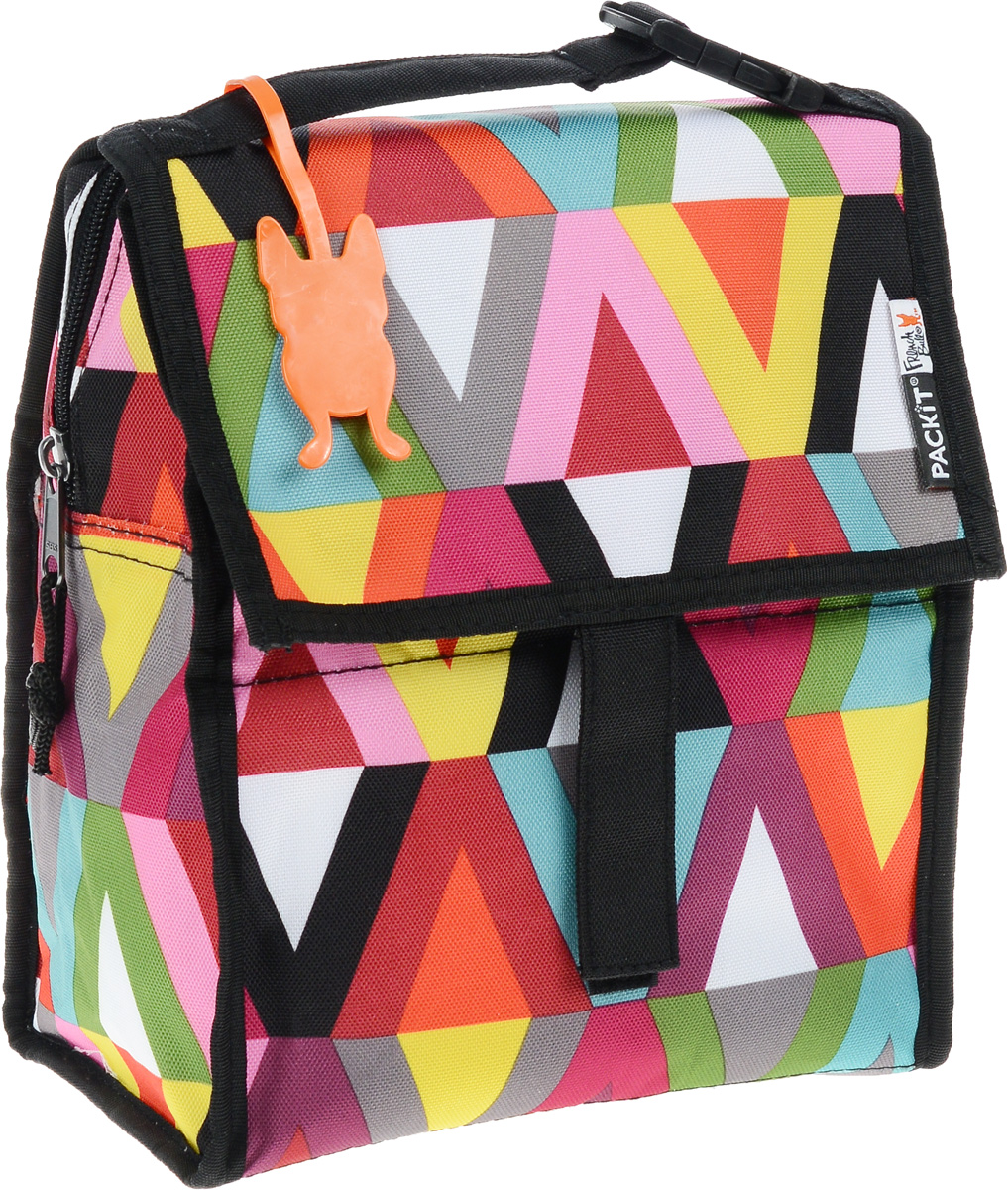 Сумка-холодильник Packit Lunch Bag, складная, цвет: черный, розовый, зеленый, 4,5 л. 0007Packit0007 Сумка-холодильник Packit Lunch Bag, складная, цвет: черный, розовый, зеленый, 4,5 л. 0007Packit0007Сумка-холодильник Packit Lunch Bag предназначена для транспортировки и хранения продуктов и напитков. Охлаждает продукты как холодильник. Сумка изготовлена из ПВХ, BPA-Free (без содержания бисфенол А), внутренняя поверхность - из специального термоизоляционного материала, который надежно удерживает холод внутри. Для удобной переноски сумка снабжена ручкой с пластиковой защелкой. Сумка-холодильник закрывается на застежку-молнию, клапаном и фиксируется липучками. Сохраняет температуру до 10 часов. Размер сумки (в разложенном виде): 21 х 13,5 х 24 см. Размер сумки (в сложенном виде): 21 х 6 х 13 см.